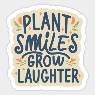 Plant smile grow laughter Sticker